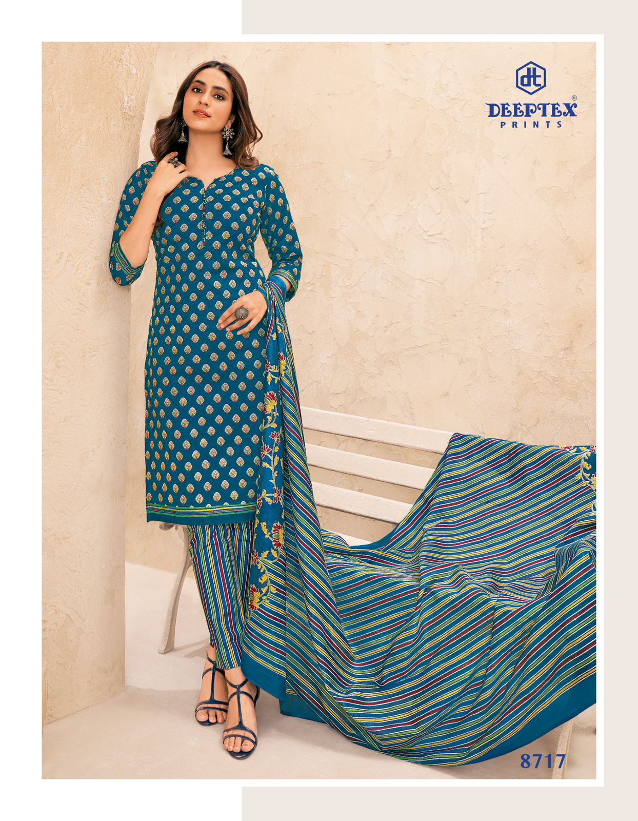 Miss India Vol 87 By Deeptex Cotton Printed Dress Material Wholesale Price In Surat
